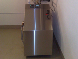 MÜBA-Brennwertkessel Chromstahl